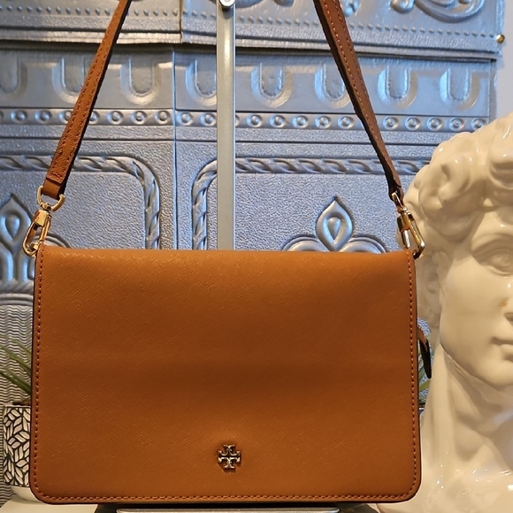 Tory Burch Brown Crossbody Bag - Picture 1 of 10
